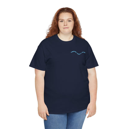Happiness comes in waves . T‑Shirt