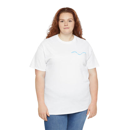 Happiness comes in waves . T‑Shirt